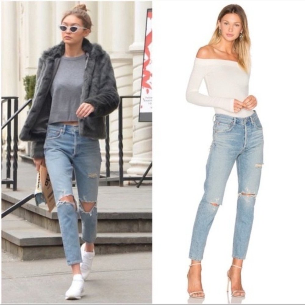 Agolde Jamie Dakota - lt denim, 24